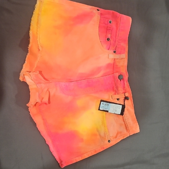 Carmar Pants - CARMAR Tie-Dye Jean Shorts